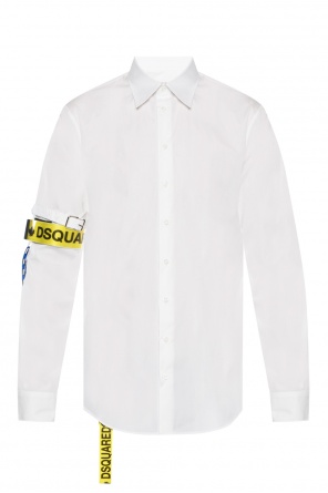 Striped sleeve shirt, zdjęcie 1 Striped sleeve shirt od Dsquared2